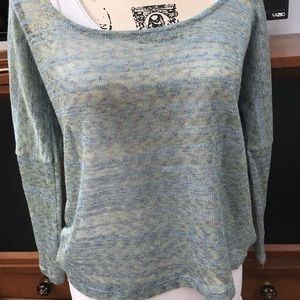 Colorful 3/4 sleeve top